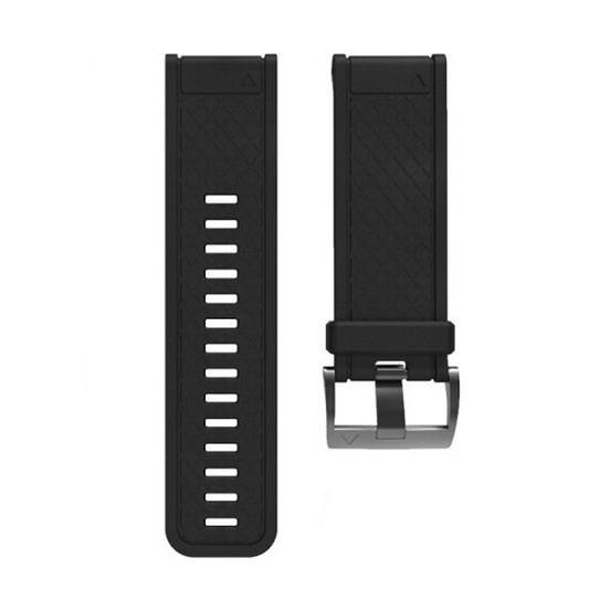 Garmin Strap | Model 1 (Silicone) - Black